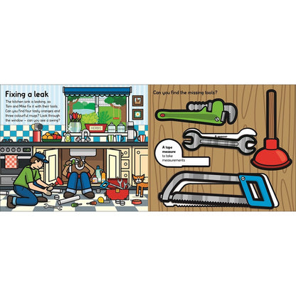 Let's Pretend Book + Puzzle set - A Builders Tool Kit