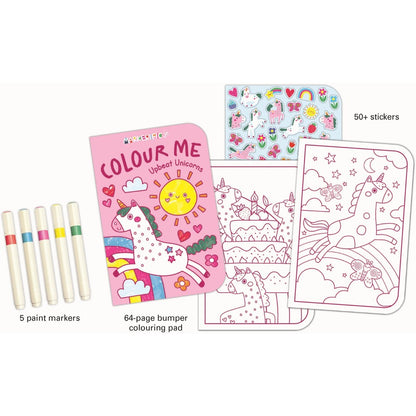 Markerific Jr. Colour Me Carry Case - Upbeat Unicorns