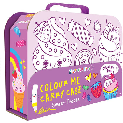 Markerific Jr. Colour Me Carry Case - Sweet Treats