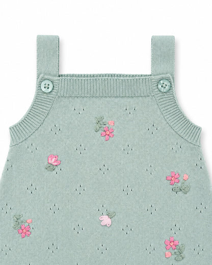Chelsea Organic Hand Embroidered Knit Bodysuit
