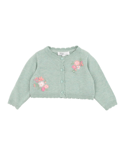 Chelsea Organic Hand Embroidered Cardi