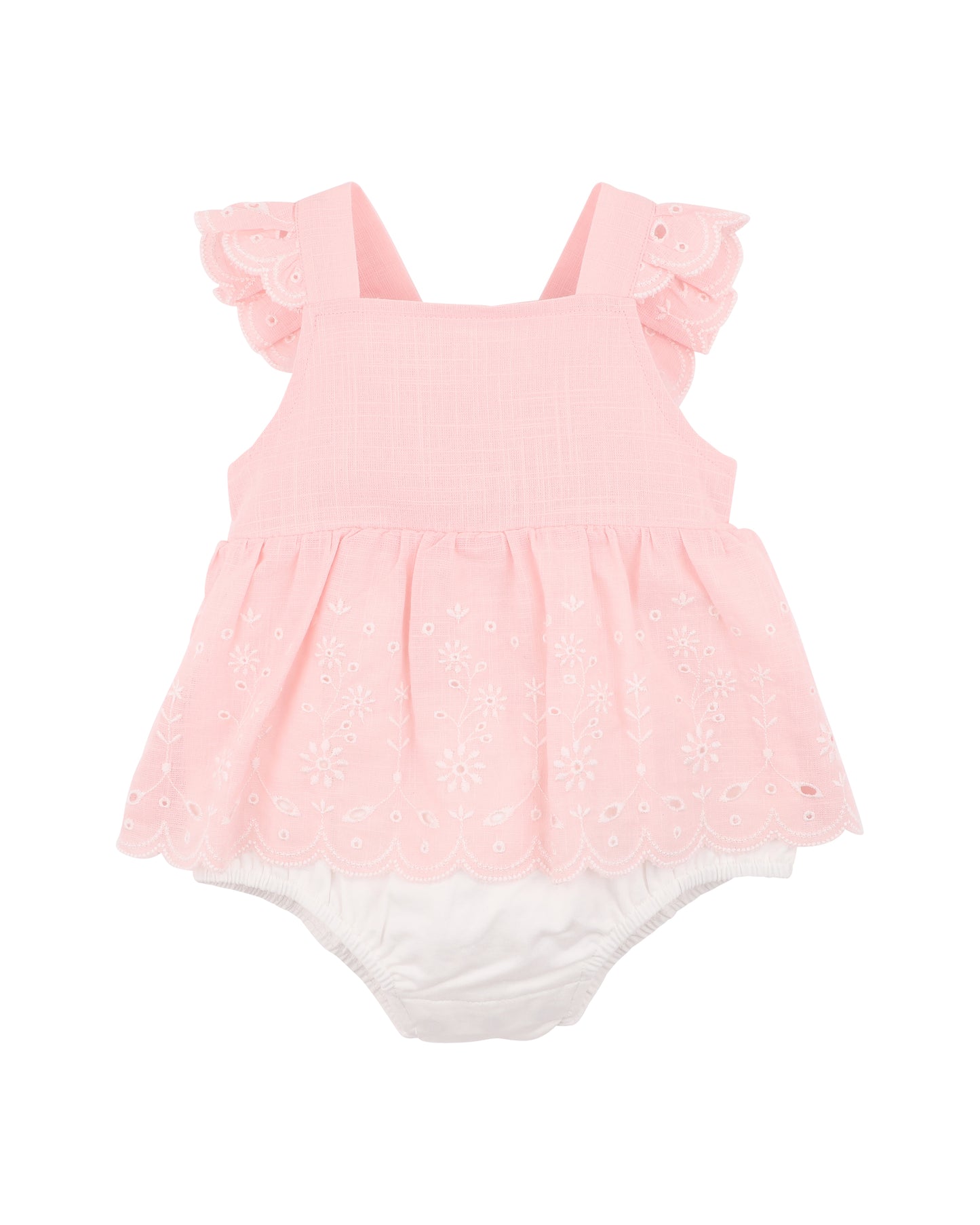 Chelsea Broderie Overlay Bodysuit