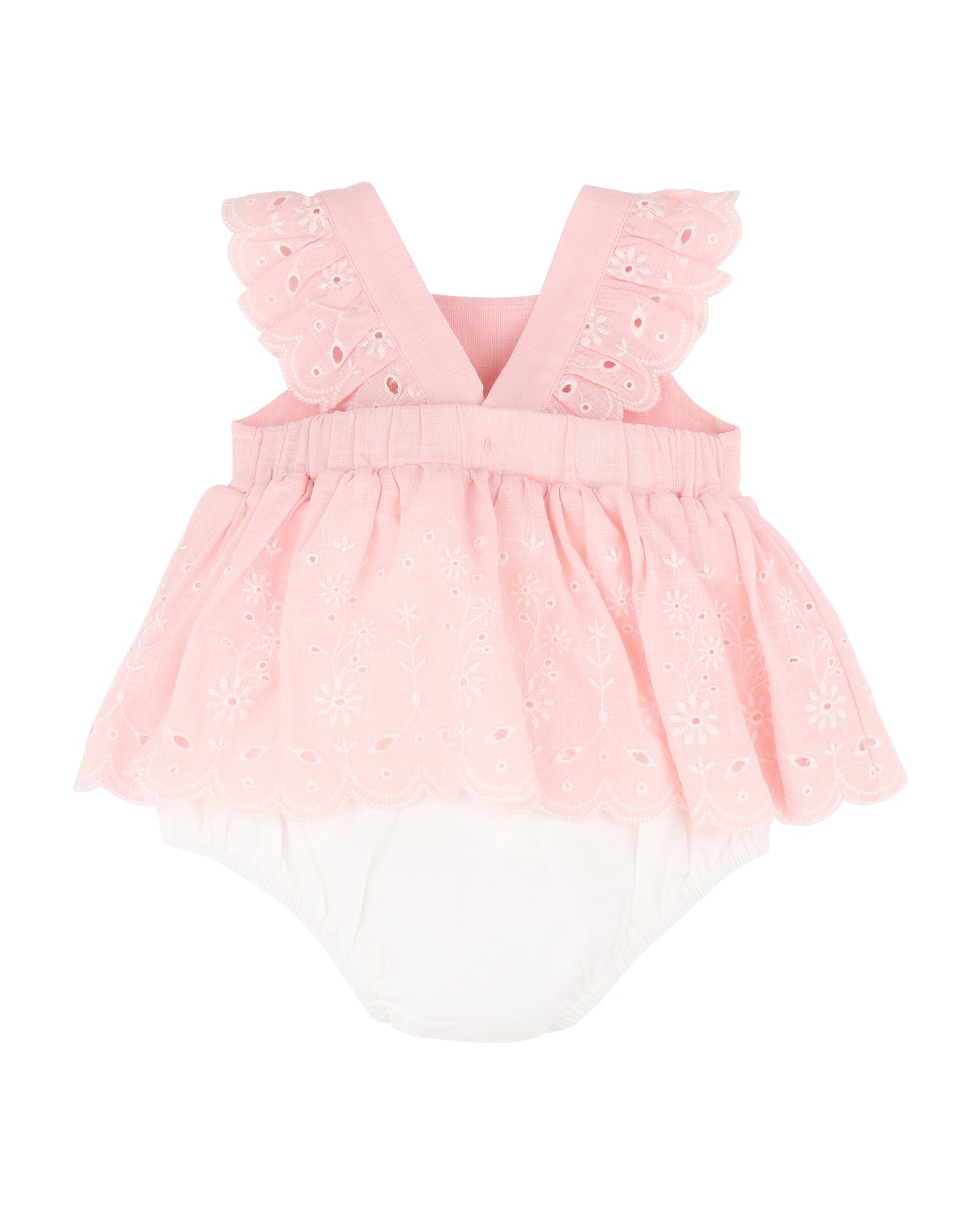 Chelsea Broderie Overlay Bodysuit