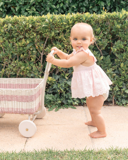 Chelsea Broderie Overlay Bodysuit