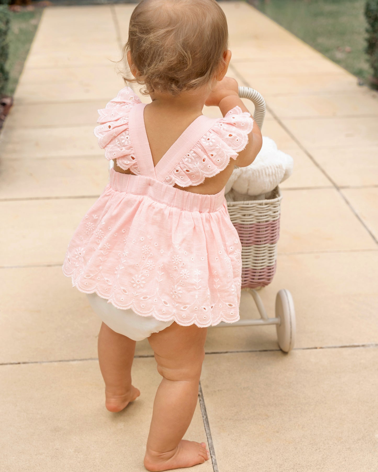 Chelsea Broderie Overlay Bodysuit