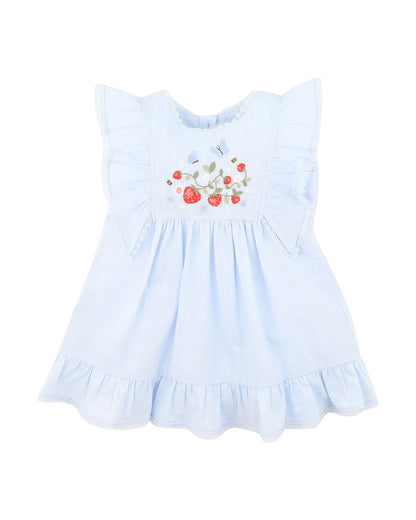 Poppy Embroidered Yoke Dress