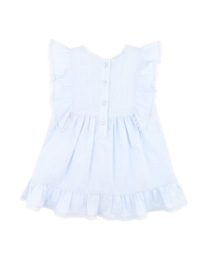 Poppy Embroidered Yoke Dress