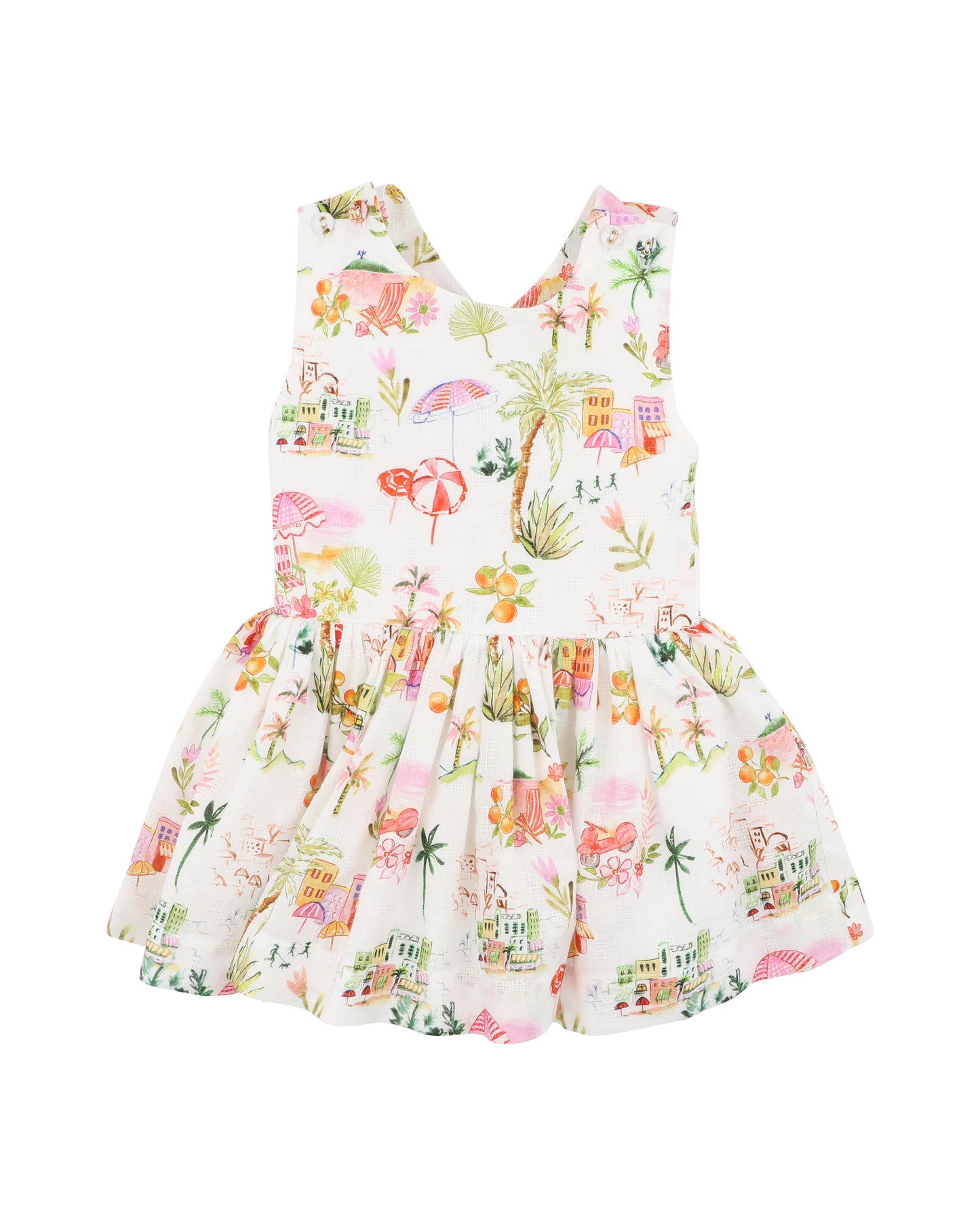 Paradiso Cross Back Dress