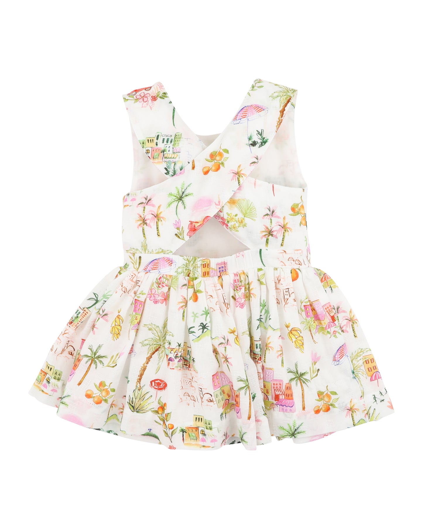 Paradiso Cross Back Dress