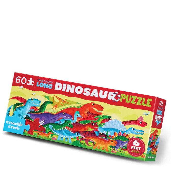 Super Duper Long Puzzle 60pc - Dino World