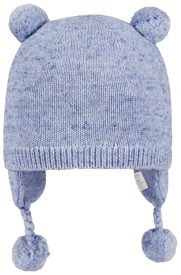 Organic Earmuff Snowy - Ocean