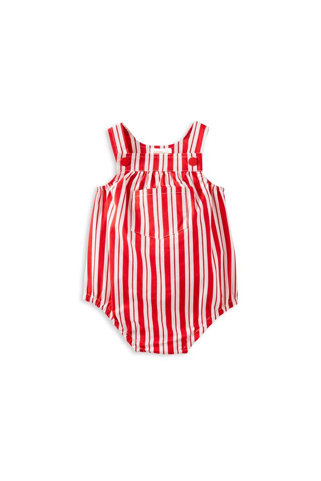 Candy Cane Stripe Playsuit