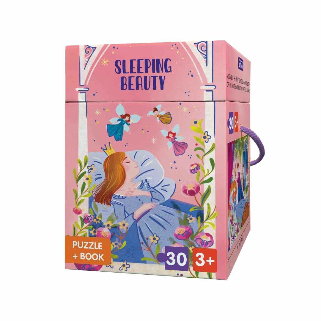 Sassi Sleeping Beauty 30pc Puzzle and Book