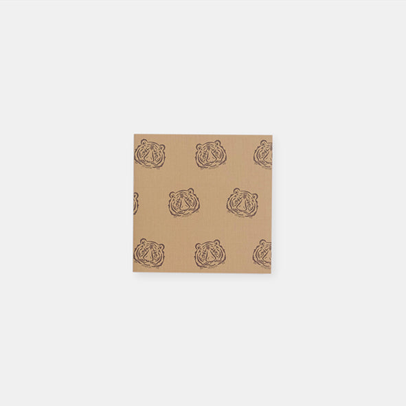 Card - Small Blank - Tiger Faces