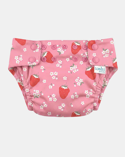 Reuseable Swim Nappy Twinkle Strawberry