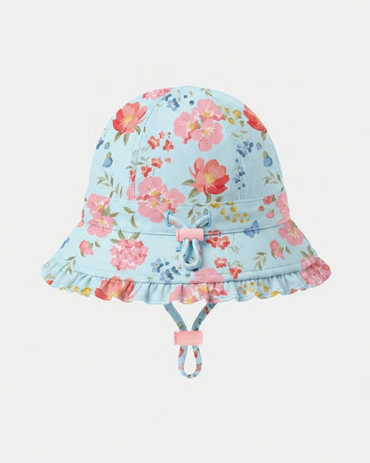 Swim Bell Hat Twinkle Aqua Garden