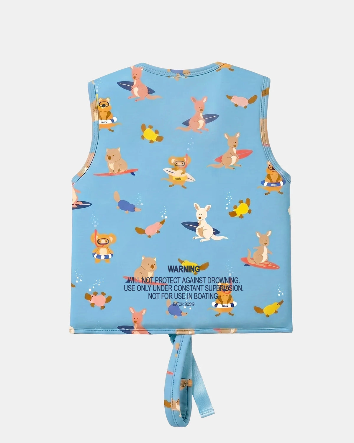 Swim Float Vest Pirate Beach Buddies UPF 50+