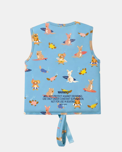 Swim Float Vest Pirate Beach Buddies UPF 50+