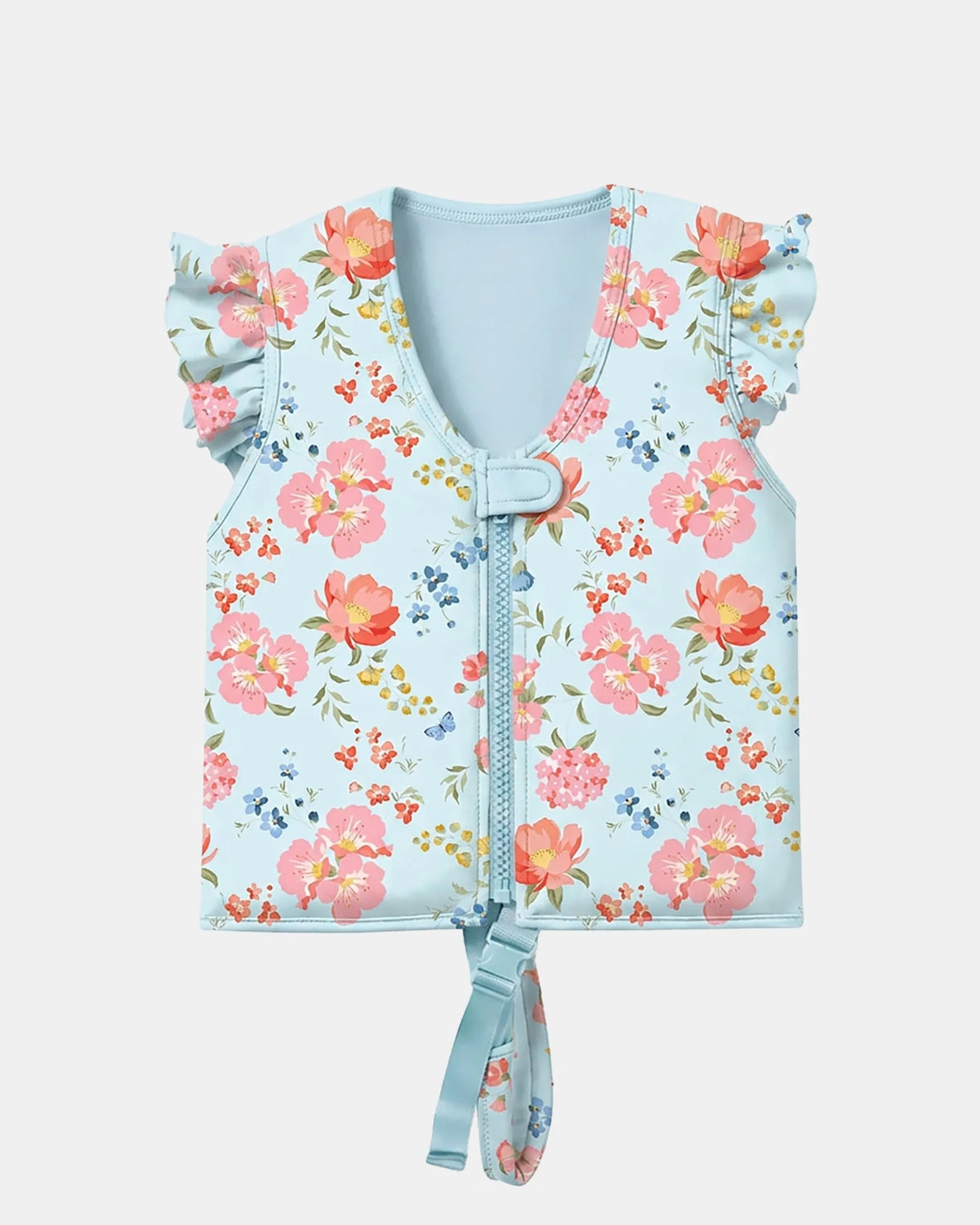 Swim Float Vest Twinkle Aqua Garden UPF 50+