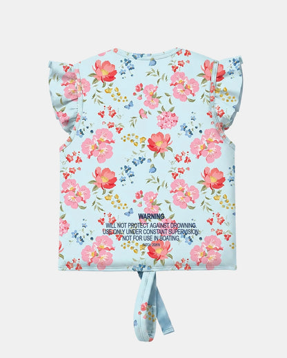 Swim Float Vest Twinkle Aqua Garden UPF 50+