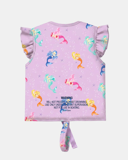 Swim Float Vest Twinkle Princess Mermaid UPF 50+