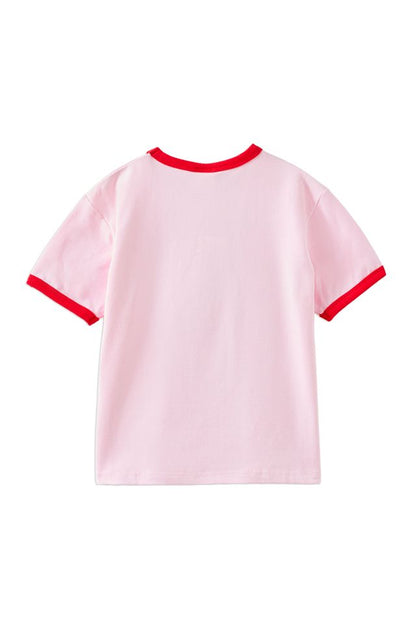 Rodeo Santa Tee Pink