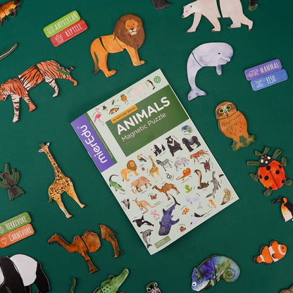 All About Animals - Magnetic Puzzle