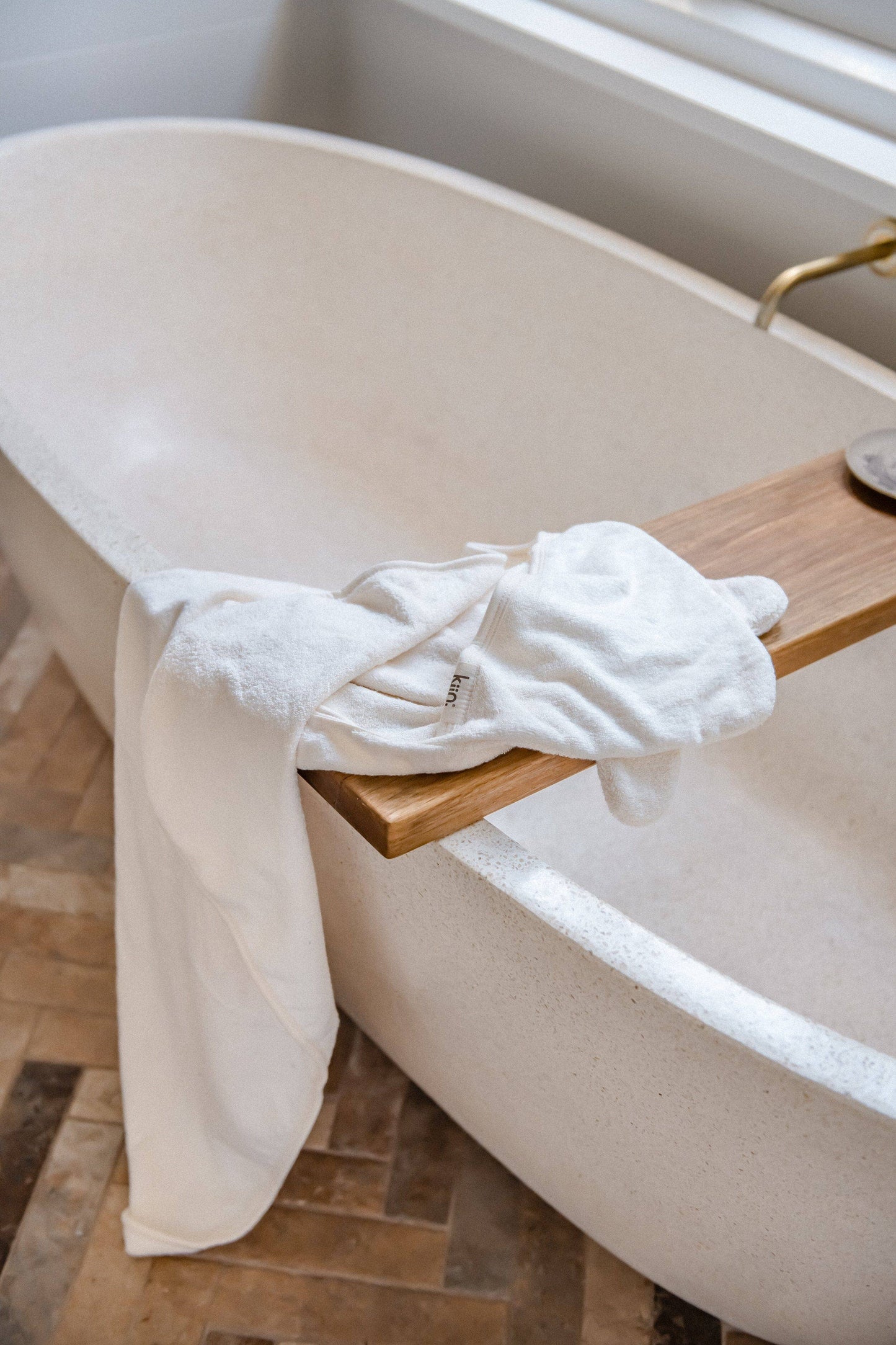 Hooded Towel: Sky