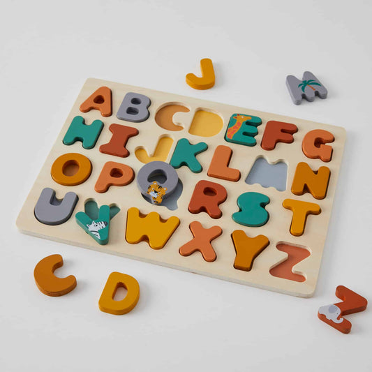 Wooden Alphabet Puzzle