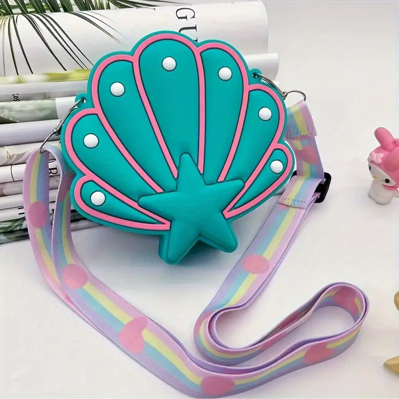 Silicone Clam Handbag