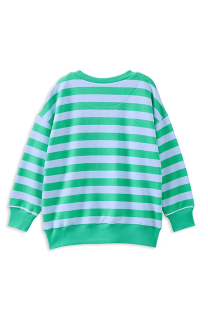 Athl Stripe Fleece Sweat