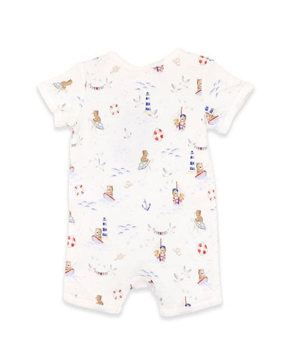 Axel Print Organic SS Zipsuit