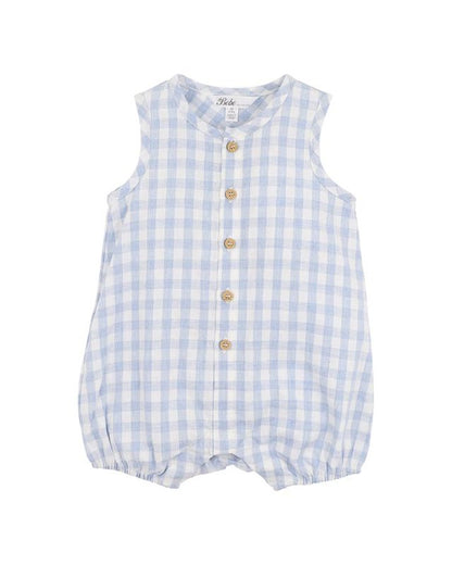 Axel Check Romper