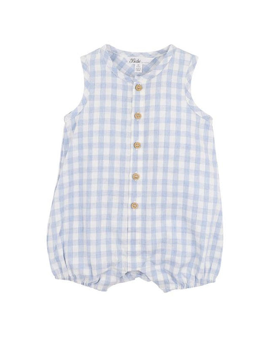 Axel Check Romper