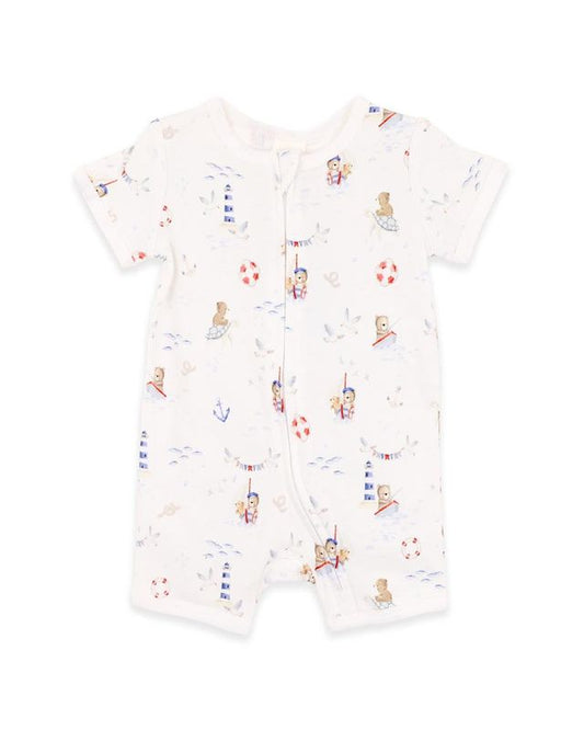 Axel Print Organic SS Zipsuit