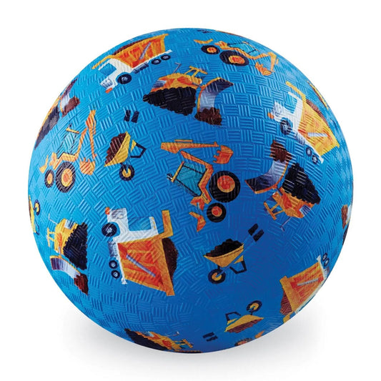 7 Inch Playground Ball - Construction