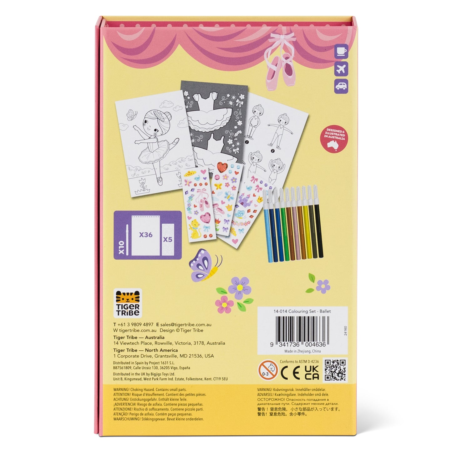 Colouring Set - Ballet