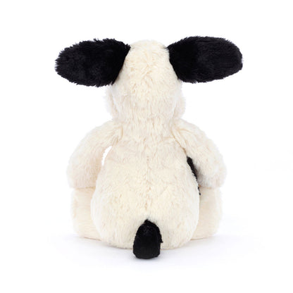 Bashful Black & Cream Puppy Medium