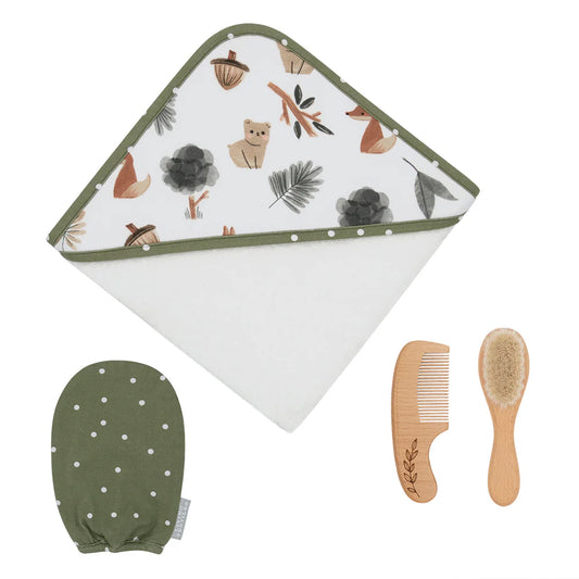 4pc Bath Gift Set - Forest Retreat
