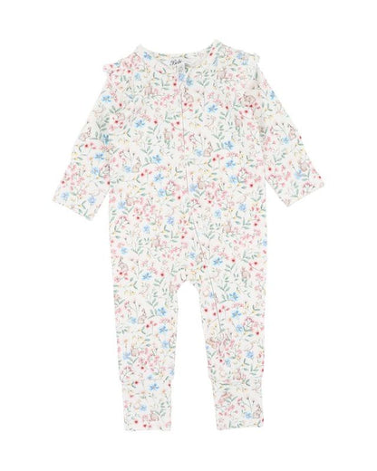 Bonnie Organic LS Zipsuit