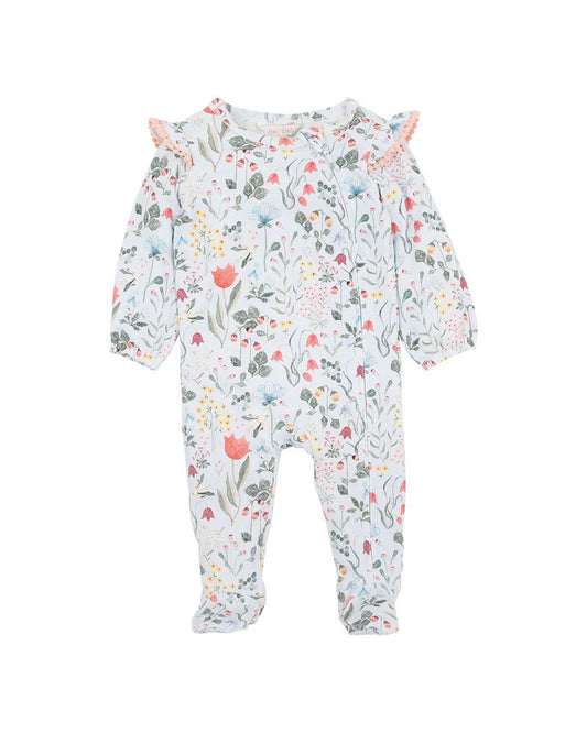 Botanica Long Sleeve Zip Onesie