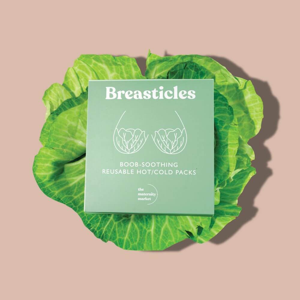 Breasticles - Hot/Cold Breast Gel Pack & Cover - 2 Piece