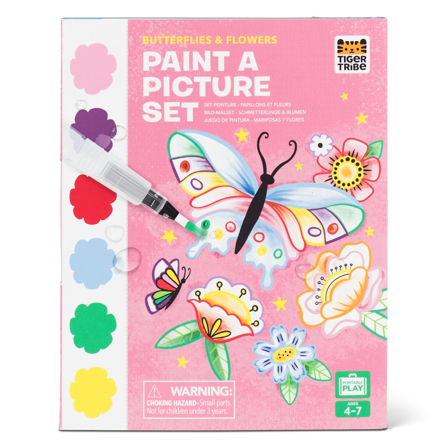 Paint-A-Picture Set - Butterflies & Flowers