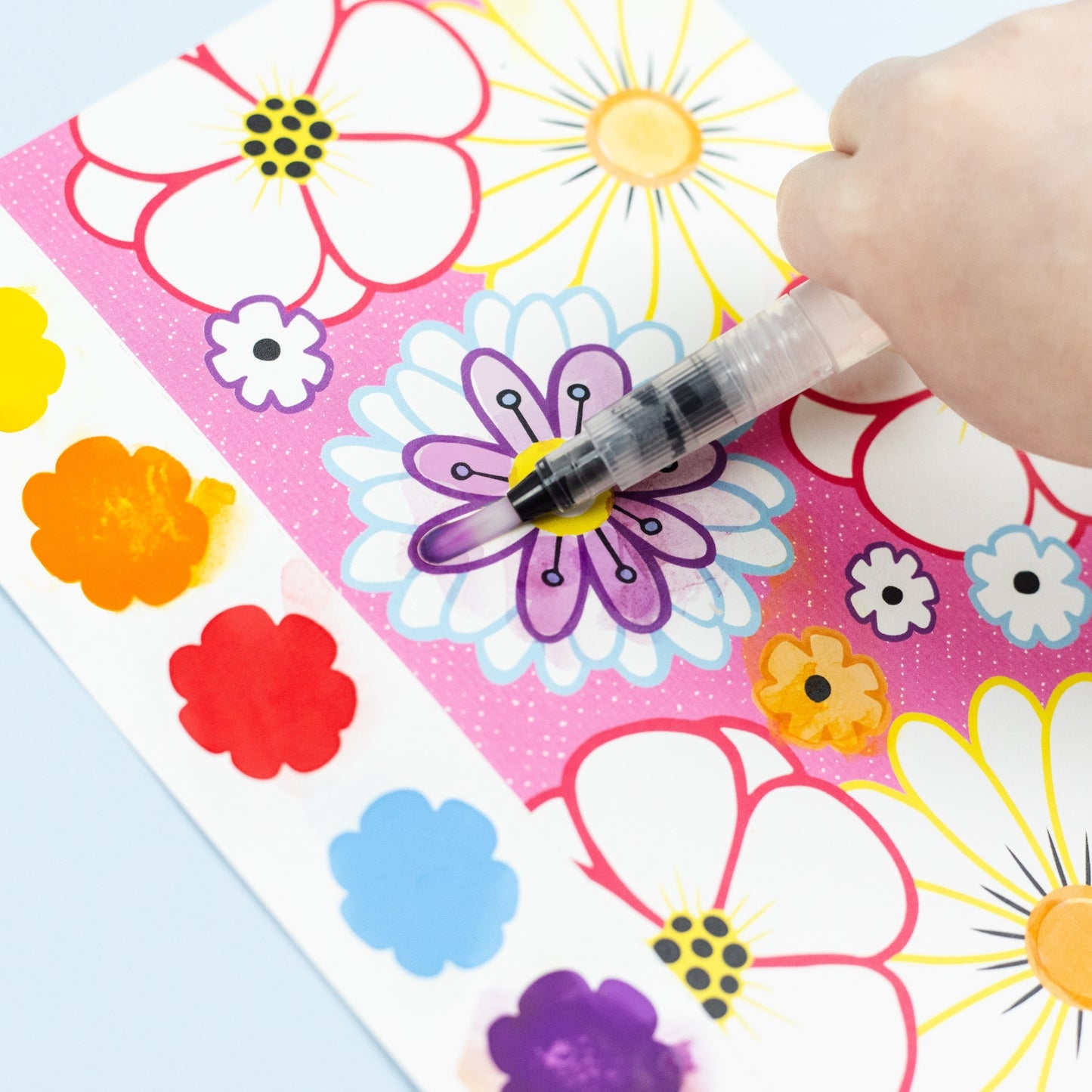 Paint-A-Picture Set - Butterflies & Flowers