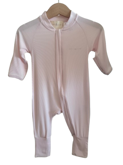 Light Weight Eco-Jumpsuit - Dove white