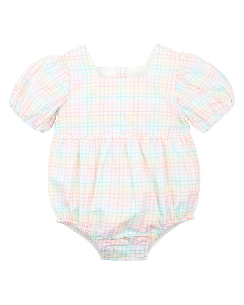 Candy Blossom Check BodySuit