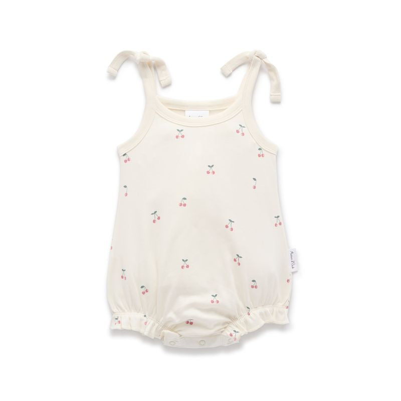 Cherry Bubble Romper