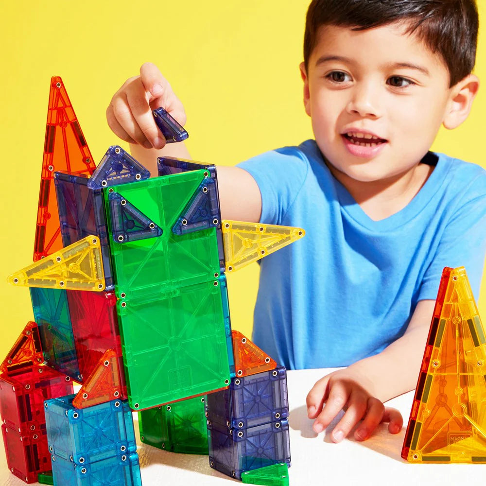 MAGNA-TILES - Combo + microMAGS - 62pc Set