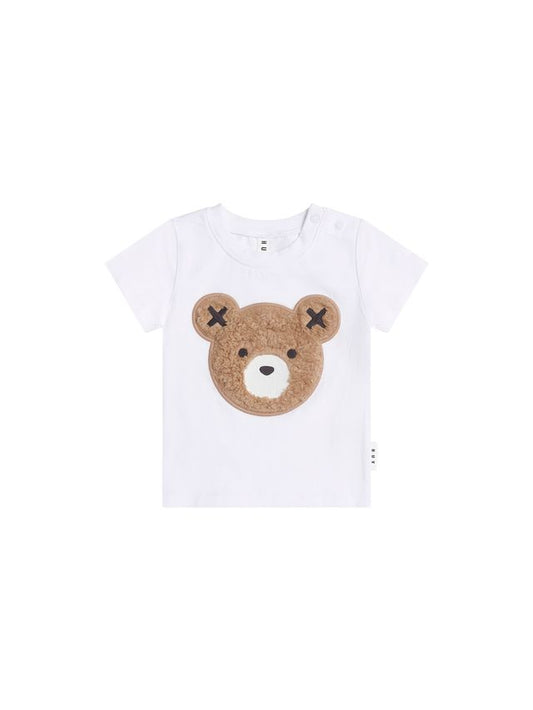 Furry Huxbear Crisp White Tee