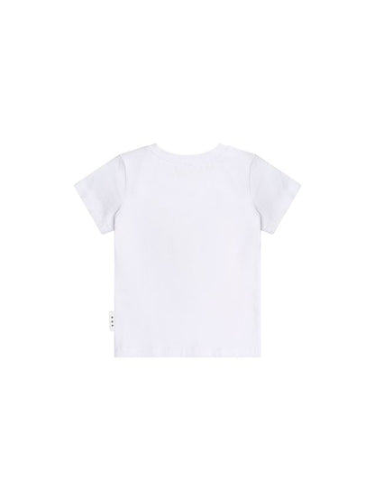 Furry Huxbear Crisp White Tee